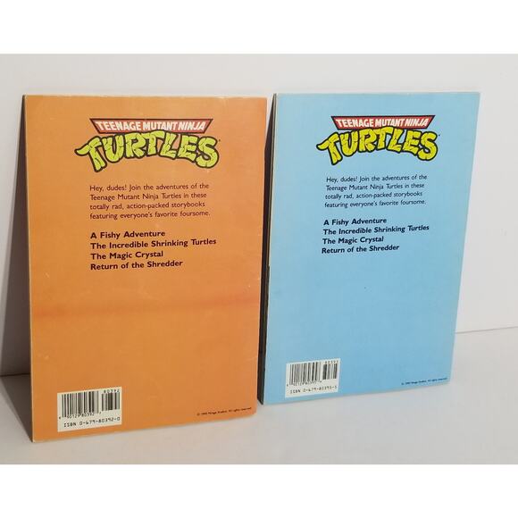 1990 TMNT Adventure Storybooks -Magic Crystal / Return of The Shredder - Picture 2 of 10